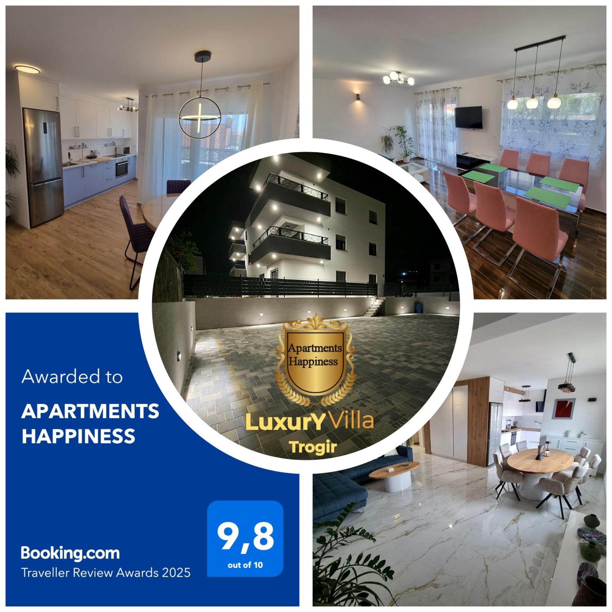 Apartments Happiness Trogir Zewnętrze zdjęcie
